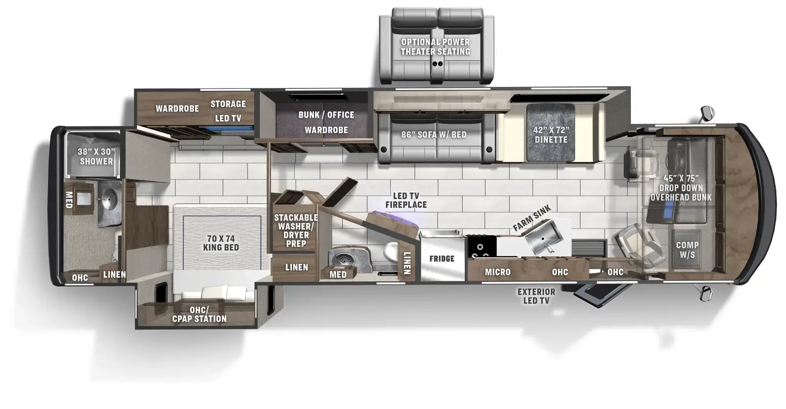 375RB Floorplan Image